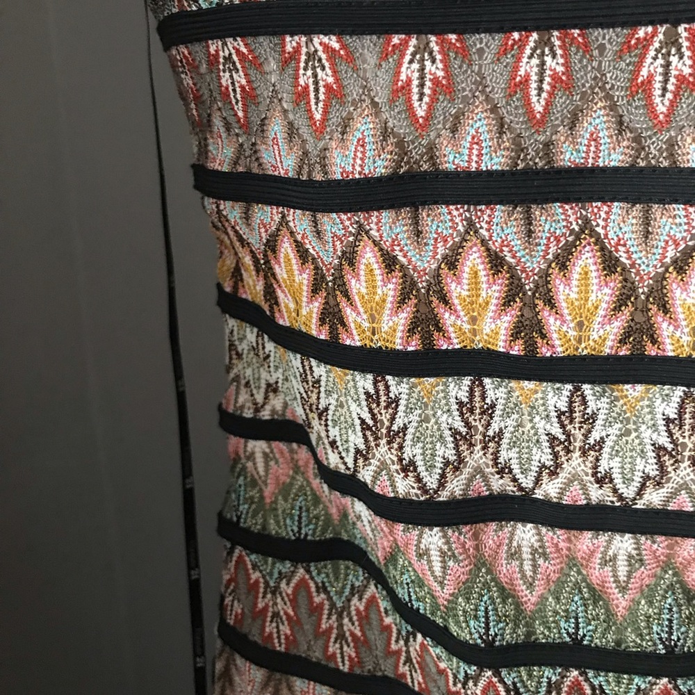 Multi Pattern Dress - Picture 2 of 3